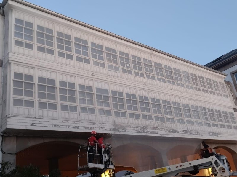 COLOCACIÓN DE RED HOSPITAL ABENTE Y LAGO 