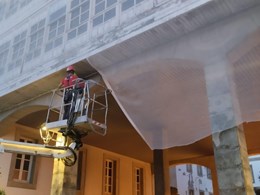 COLOCACIÓN DE RED HOSPITAL ABENTE Y LAGO 