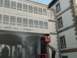 COLOCACIÓN DE RED HOSPITAL ABENTE Y LAGO 