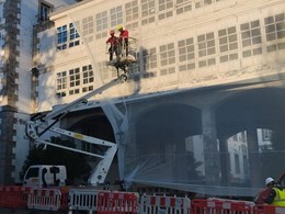 COLOCACIÓN DE RED HOSPITAL ABENTE Y LAGO 