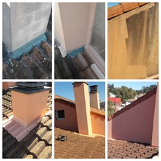 IMPERMEABILIZACIÓN DE CHIMENEAS Y PARAMENTOS VERTICALES EN CUBIERTA
