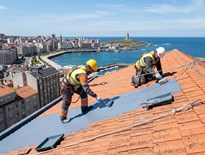 Impermeabilización de cubiertas inclinadas y tejados en A Coruña