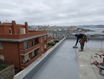 Impermeabilización de terrazas con poliuretano en A Coruña