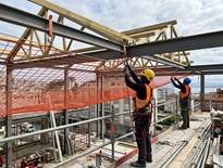 Redes de seguridad horizontales para tejados en A Coruña