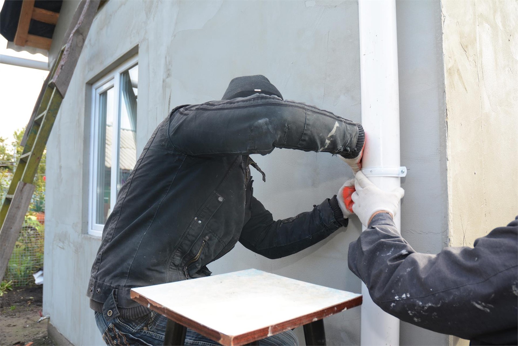 Trabajos verticales para limpieza de edificios